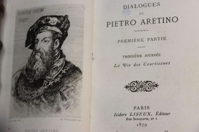 null [CURIOSA] - ARETINO (Pietro). Les Dialogues du divin Pietro Aretino. Entièrement...