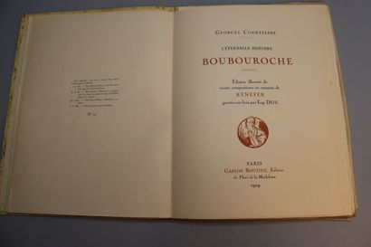 null COURTELINE (Georges). L'éternelle Histoire. Boubouroche. Edition illustrée de...