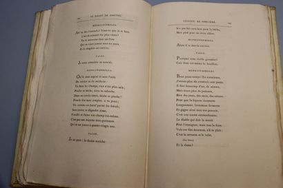 null GOETHE. Le Faust de Goethe, traduit en vers français par Marc-Monnier. Paris,...