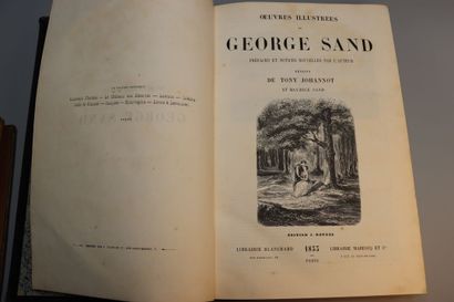 null SAND (George). Oeuvres illustrées. Préfaces et notices nouvelles par l'Auteur....