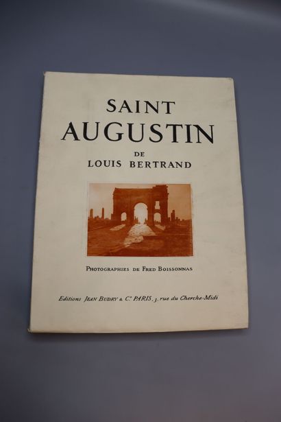 null BERTRAND Louis, Saint Augustin, Paris, Budry, 1925.



in-4 , couverture rempliée...