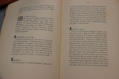 null Réunion de deux ouvrages :



- PHILOMNESTE Junior [Gustave BRUNET], Les Fous...