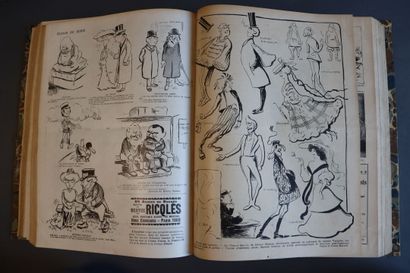 null [HUMOUR/CARICATURE] - LE RIRE. Journal humoristique. Paris, F. Juven, 1894-1914....