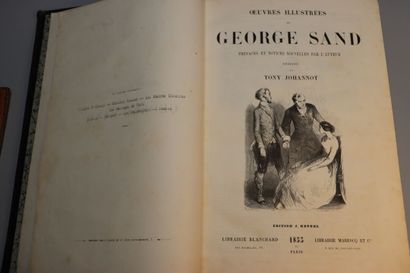 null SAND (George). Oeuvres illustrées. Préfaces et notices nouvelles par l'Auteur....