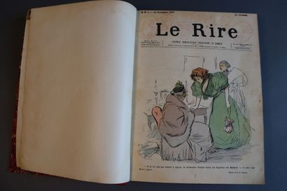null [HUMOUR/CARICATURE] - LE RIRE. Journal humoristique. Paris, F. Juven, 1894-1914....