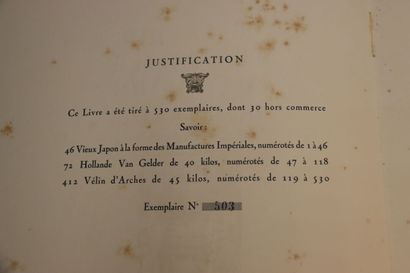 null KESSEL (Joseph). De la Rue de Rome au Chemin de Paradis. Bois dessinés et gravés...