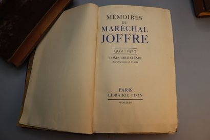 null - FOCH (Maréchal). Mémoires pour servir l'Histoire de la Guerre de 1914-1918....