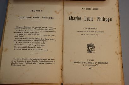 u GIDE (André). Ensemble de 3 volumes :



- Souvenirs de la Cour d'Assises. Paris,...