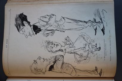 null [HUMOUR/CARICATURE] - LE RIRE. Journal humoristique. Paris, F. Juven, 1894-1914....