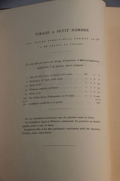 null PREVOST (l'abbé). Histoire de Manon Lescaut et du Chevalier des Grieux. Précédée...