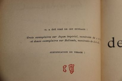 null GUERIN (Charles). Le Semeur de Cendres 1898-1900. Paris, Société du Mercure...