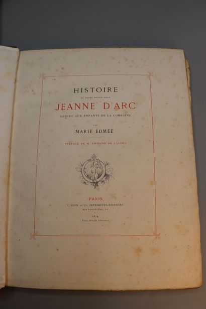 null [JEANNE d'ARC] - Ensemble de 3 volumes :



- COLLECTIF (FOCH, BARRES, BERTRAND,...