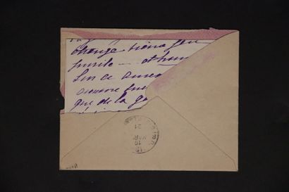 Manuscrit BIBESCO (Princesse Marthe), femme de lettres (Bucarest 1886-Paris 1973)....