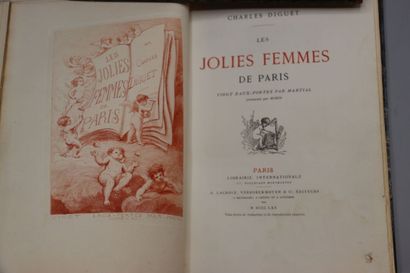 null DIGUET (Charles). Les jolies Femmes de Paris. Paris, Librairie Internationale,...