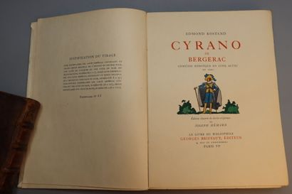 null ROSTAND (Edmond). Cyrano de Bergerac. Comédie héroïque en cinq actes, en vers....