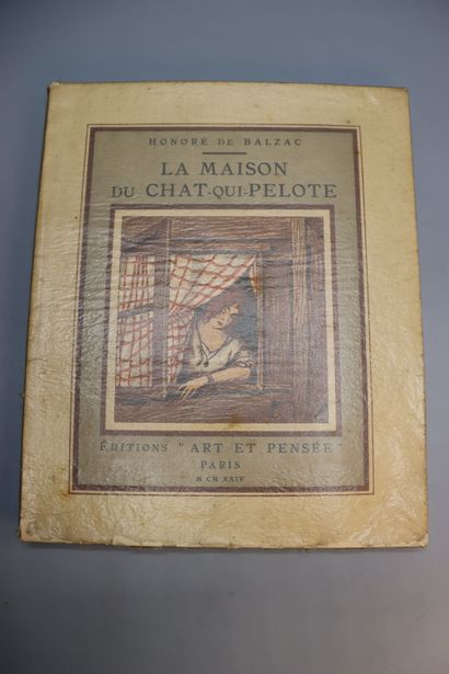 null BALZAC (Honoré de). La Maison du Chat qui pelote. Paris, Editions « Art et Pensée...