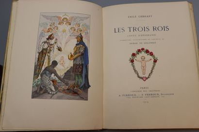 null GEBHART (Emile). Les Trois Rois. Contes d'Epiphanie. Paris, A. et F. Ferroud,...