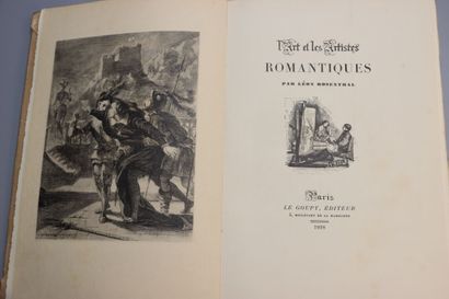 null [Romantisme] , Collection Le Goupy sur l'histoire du Romantisme . Complet en...