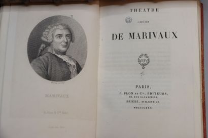 null MARIVAUX. Théâtre choisi. De la collection des Classiques Français. Paris, E....