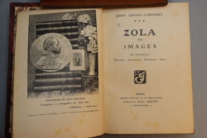 null GRAND-CARTERET (John). Zola en Images. Paris, Félix Juven, s.d. [1907]

 280...