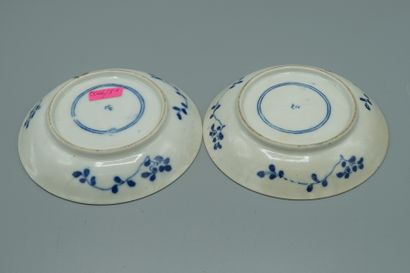 null CHINE, XXème siècle


Paire de coupelles en porcelaine bleu blanc, à décor de...