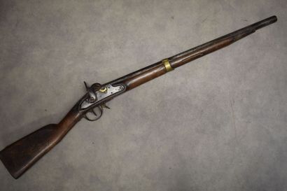 null Fusil de chasse à simple canon. XIXe siècle. Longueur : 101 cm