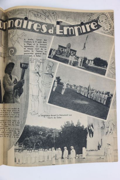 null Magazine Résurrection française. 31 aout 1941. 1er anniversaire de la légion.



Expert:...