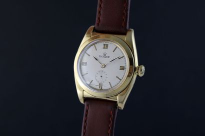 null ROLEX Bubbleback ref.3130
Bracelet watch in 18k yellow gold. Round bubbleback...