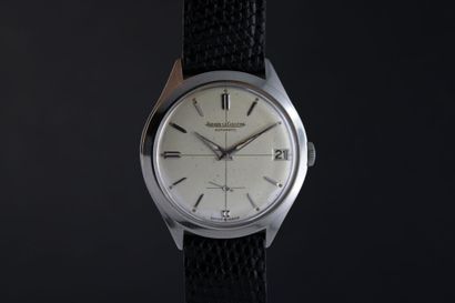 null JAEGER-LECOULTRE Bumper.
Steel bracelet watch. Round case. Screwed back.
White...
