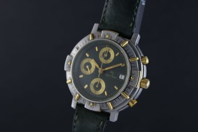 null Lucien Rochat ref.21.100.022
Steel bracelet watch. Round case with graduated...
