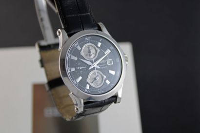 null SEIKO Premier ref.SNA 587
Chronograph watch with steel bracelet. Round case....