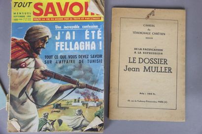 null Ensemble livres brochés et reliés sur l'Armée Française, notre empire colonial,...