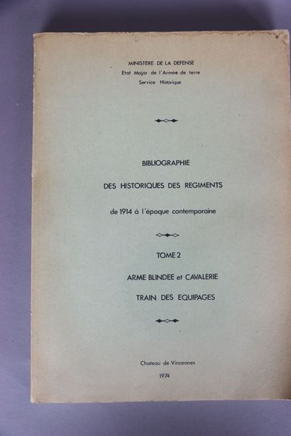 null Lot de revues, historiques et ouvrages militaires dont : Journal du RMLE, 23e...