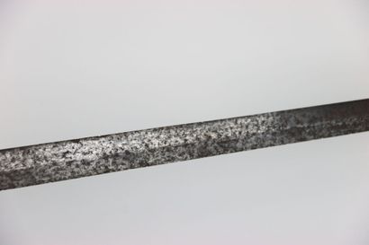 null Épée en fer forgé. Longueur : 108 cm. XVIIIe siècle. 

Provenance Château des...