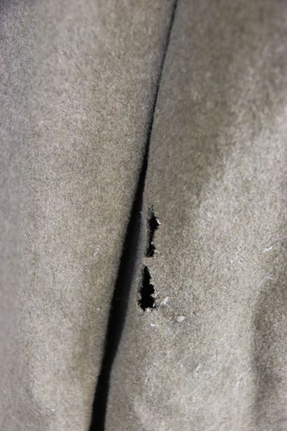 null Manteau de sergent en laine kaki de type 1932 à col aiglon avec pattes de col...