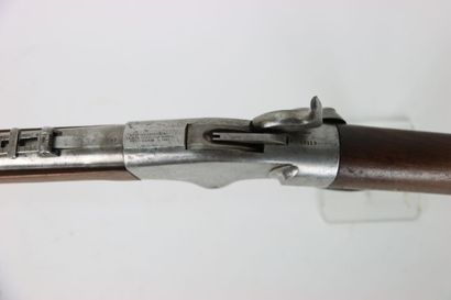 null Carabine Spencer de marine REPEATING. RIFLE CO. BOSTON MASS. 1860. Gravure ancre...