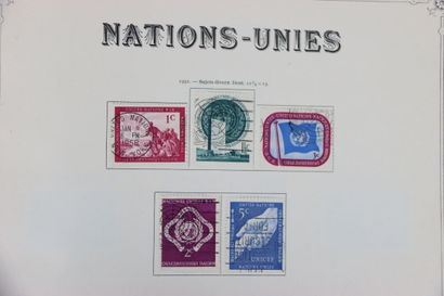 TIMBRES. Collection des Nations Unies. Neufs...