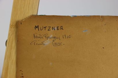 null Samuel MUTZNER (Bucharest 1884-1959) (In the taste of). The mill. Oil on bristol...
