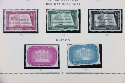 TIMBRES. Collection des Nations Unies de...