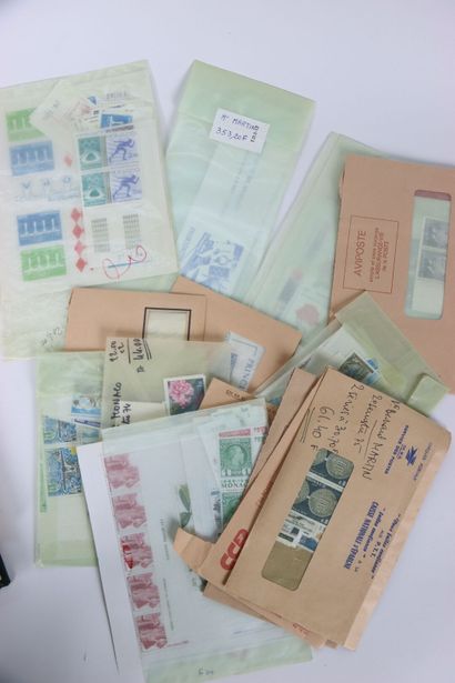 null STAMPS. Important collection of Monaco. From 1885 to 1984. In album Yvert et...