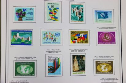 null TIMBRES. Collection des Nations Unies. Neufs +. Cote 1160€ Expert: Jean-Louis...