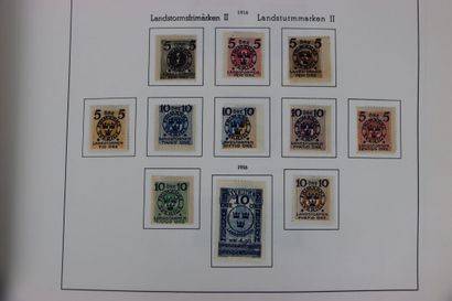 null TIMBRES. Très belle collection de Suède de 1865 à 1989. Neufs et oblitérés....