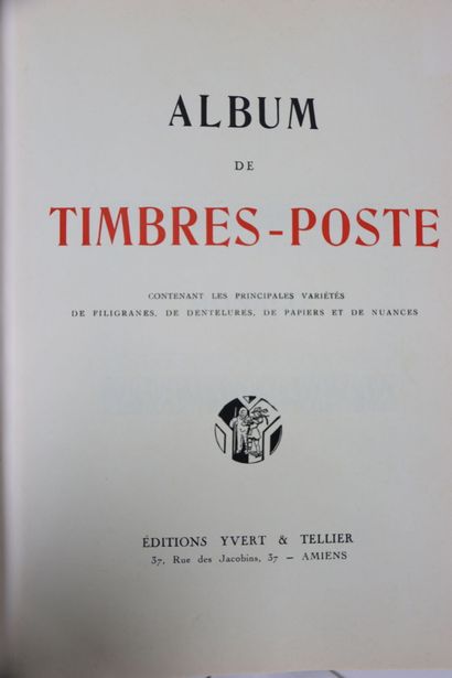 null TIMBRES. Importante collection de Monaco. De1885 à 1984. En album Yvert et Tellier...
