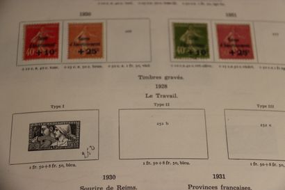 null Important collection of FRANCE in Yvert and Tellier albums. 1849-1982 and headings...