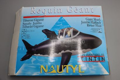 null Bouée Requin TINTIN 1993. Editeur : NAUTYL . Parfait état dans son emballag...