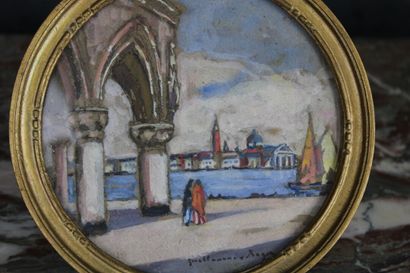 Guillaume G. Roger (1867-1943) Guillaume G. ROGER (1867-1943), Vues de Venise et...