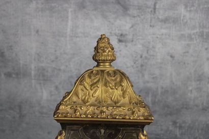 Important cartel en marqueterie Boulle Important cartel en marqueterie Boulle et...