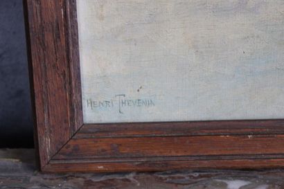 Henri THEVENIN (XX) Henri THEVENIN (XX), Faisan, huile sur toile, signée en bas à...