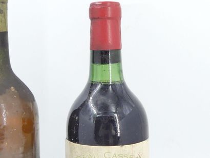LOT 2 BORDEAUX 1 bottle of SAINT EMILION, 1959, Grand Cru Classée, Château CASSEVERT....
