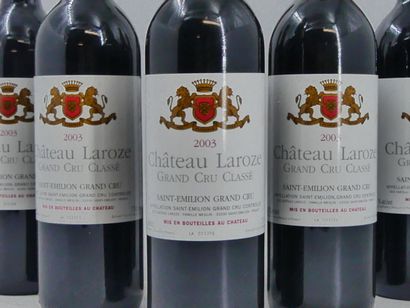 6 CHATEAU LAROZE 2003 6 bottles of SAINT EMILION GRAND CRU, 2003, Château LAROZE....